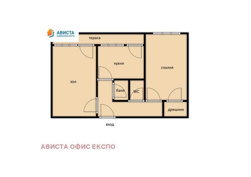 Till salu  1 sovrum Sofia , Borovo , 65 kvm | 98022827 - bild [8]