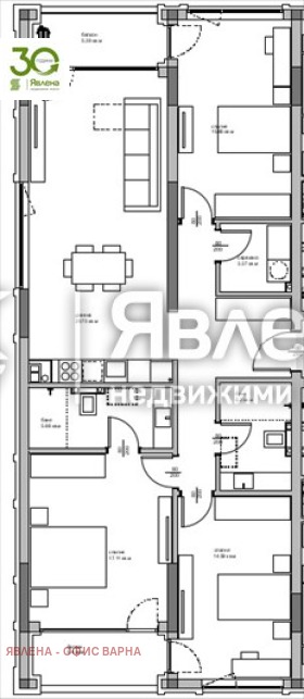 Продава 4-СТАЕН, гр. Варна, Аспарухово, снимка 4 - Aпартаменти - 47112734