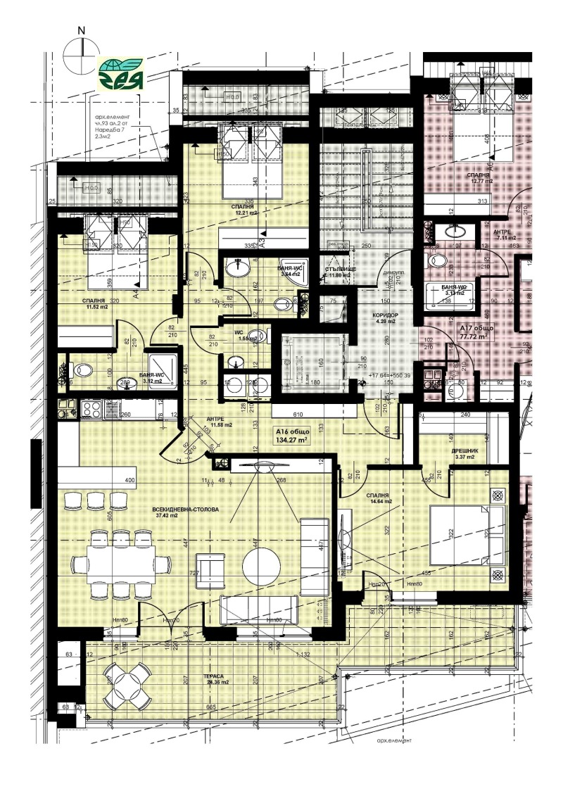 Na sprzedaż  2 sypialnie Sofia , Oboriszcze , 128 mkw | 38133518 - obraz [5]