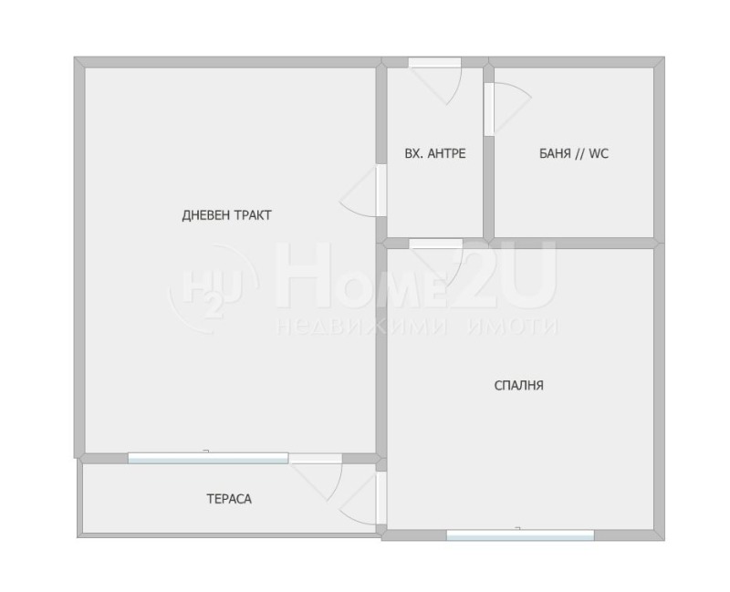 Продаја  1 спаваћа соба Варна , Левски 1 , 59 м2 | 10653347 - слика [2]