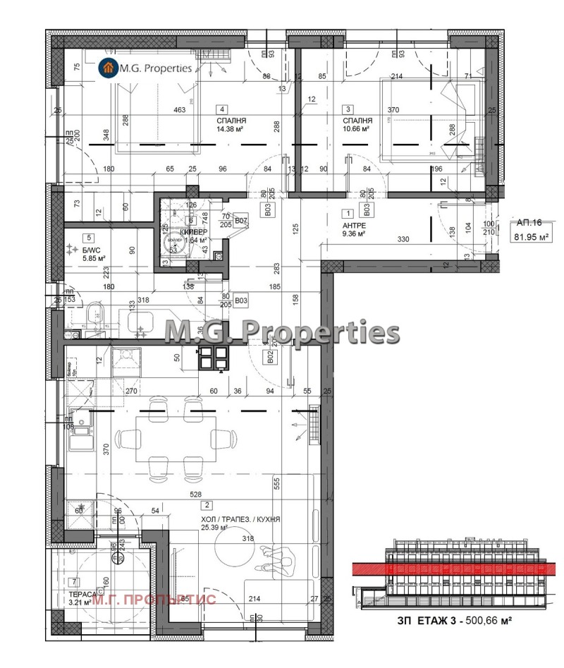 Продава 3-СТАЕН, гр. Варна, к.к. Св.Св. Константин и Елена, снимка 1 - Aпартаменти - 47805102