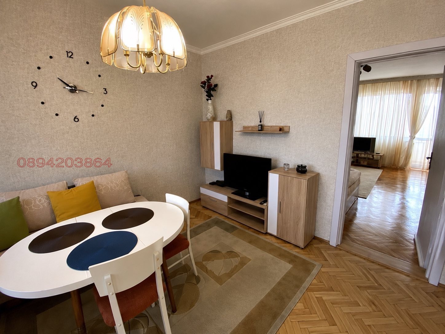 Продава 2-СТАЕН, гр. Шумен, Херсон, снимка 3 - Апартаменти - 55843718