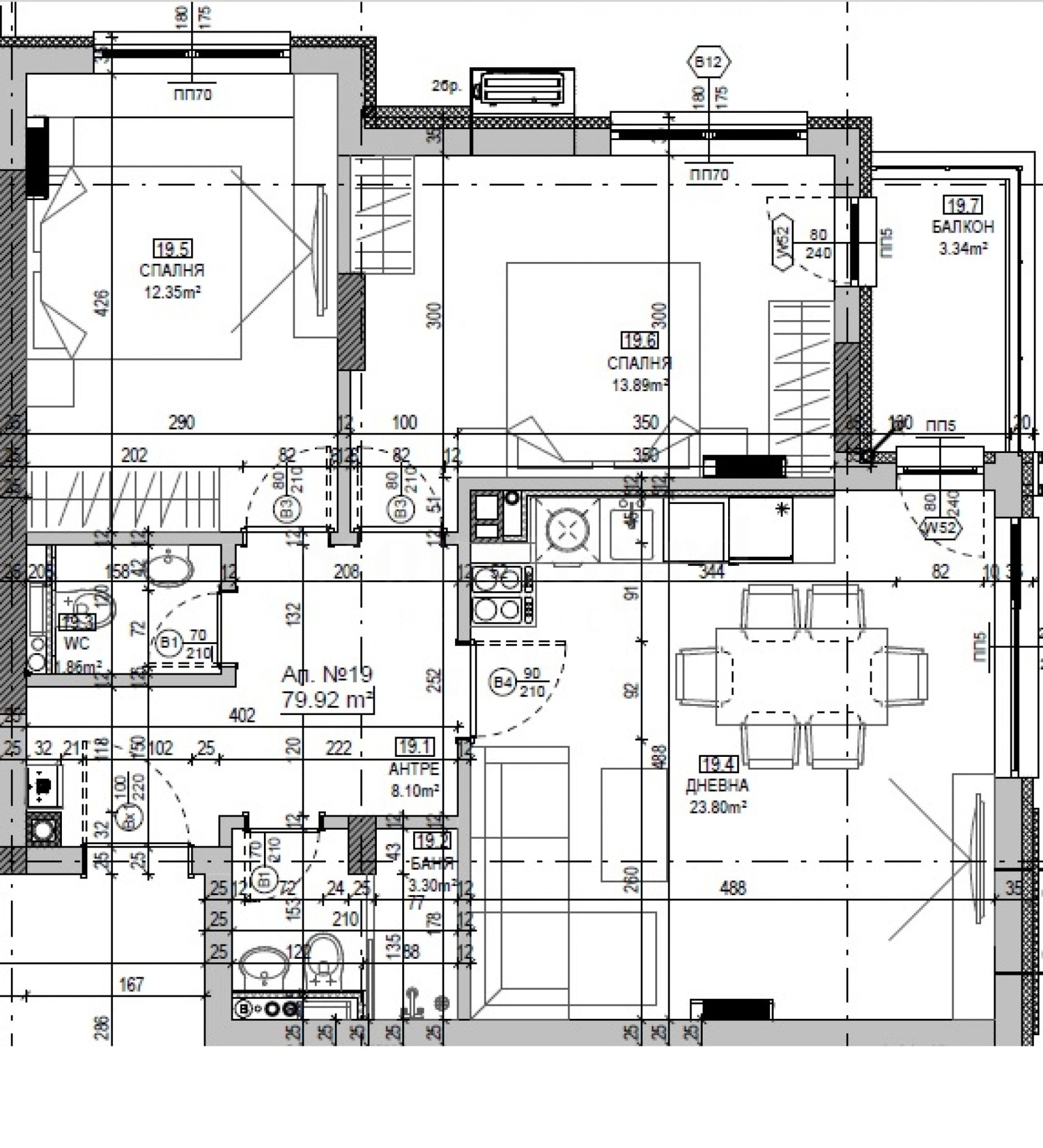 Продава 3-СТАЕН, гр. София, Манастирски ливади, снимка 11 - Апартаменти - 53186297