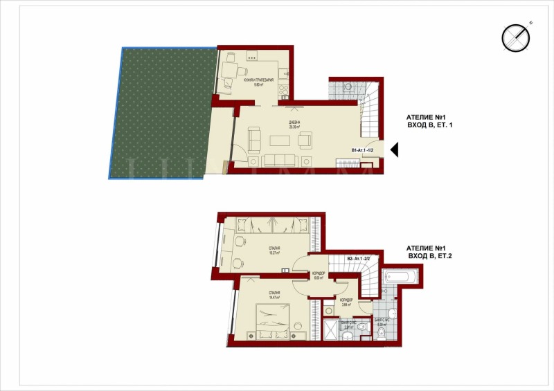 Продава МЕЗОНЕТ, гр. София, Зона Б-5, снимка 5 - Aпартаменти - 47497779