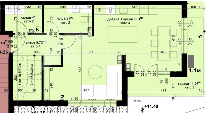 Продава  Мезонет град Стара Загора , Център , 195 кв.м | 58712042 - изображение [2]