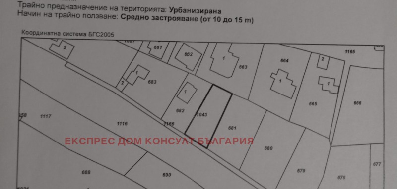 Продава ПАРЦЕЛ, гр. София, Манастирски ливади, снимка 1 - Парцели - 47070084