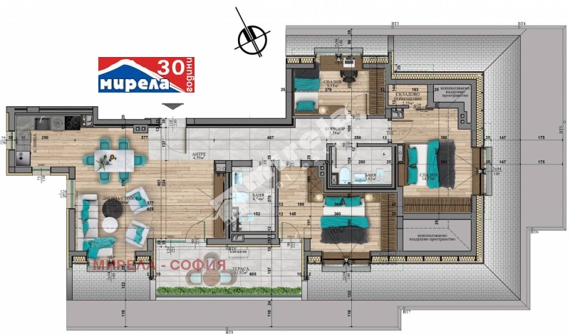 En venta  3 dormitorios Sofia , Studentski grad , 155 metros cuadrados | 87193904