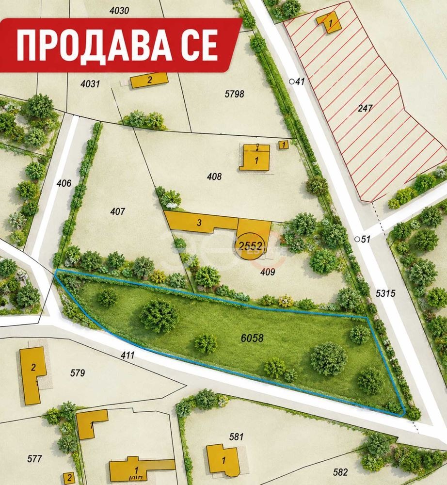 Продава ПАРЦЕЛ, гр. Варна, Цветен квартал