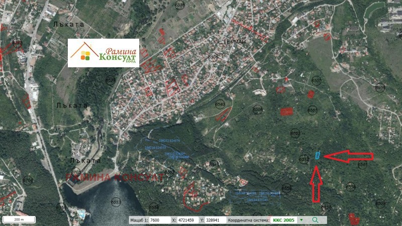 Продава ПАРЦЕЛ, гр. София, с. Герман, снимка 4 - Парцели - 52152289