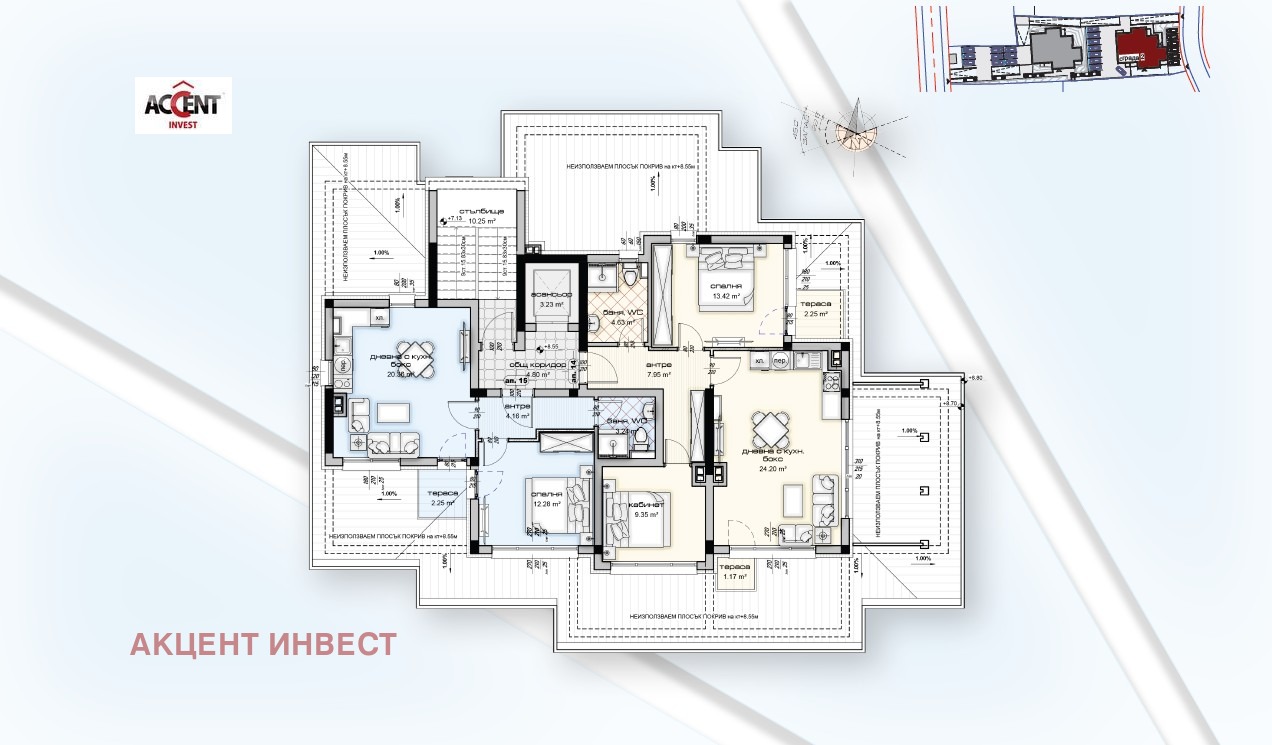 Продава 3-СТАЕН, гр. Варна, Изгрев, снимка 6 - Апартаменти - 55291119