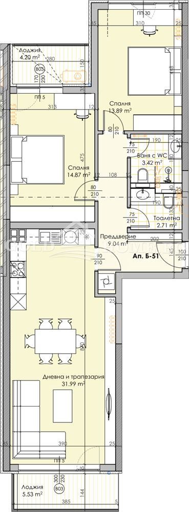Продава 3-СТАЕН, гр. Пловдив, Кършияка, снимка 2 - Апартаменти - 54550672