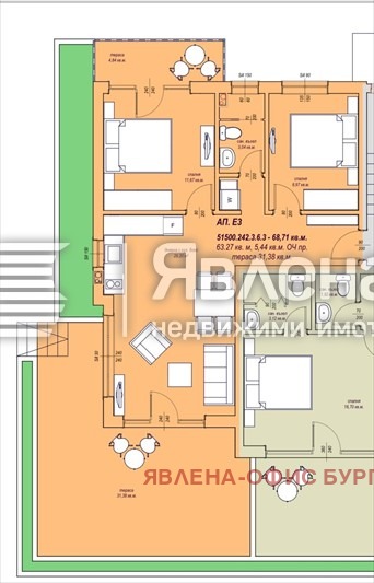 Продава 3-СТАЕН, к.к. Слънчев бряг, област Бургас, снимка 9 - Апартаменти - 55327766