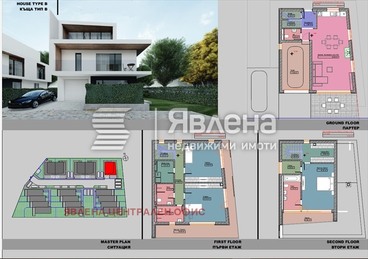 Продава КЪЩА, гр. Костинброд, област София област, снимка 2 - Къщи - 54117242