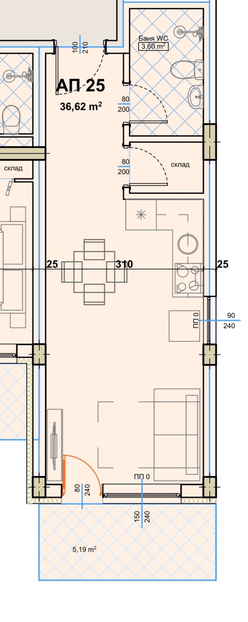 Продава 1-СТАЕН, гр. Приморско, област Бургас, снимка 7 - Апартаменти - 53329425