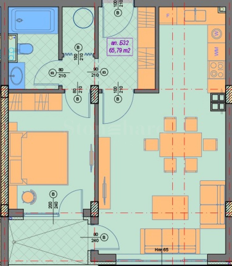 Продава 2-СТАЕН, гр. София, Манастирски ливади, снимка 2 - Апартаменти - 53107493
