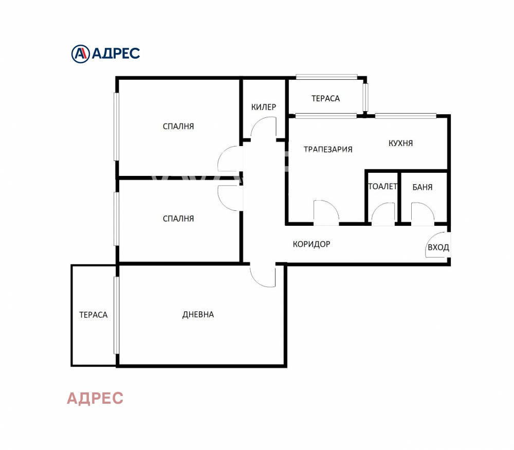 Продава 3-СТАЕН, гр. Варна, Кайсиева градина, снимка 2 - Апартаменти - 54253549