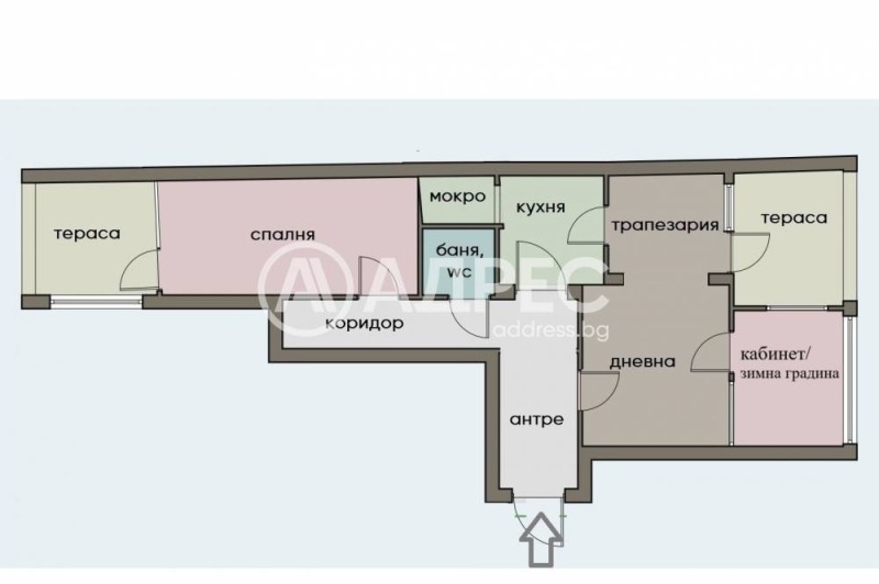 Продава 2-СТАЕН, гр. София, Борово, снимка 3 - Апартаменти - 53197687
