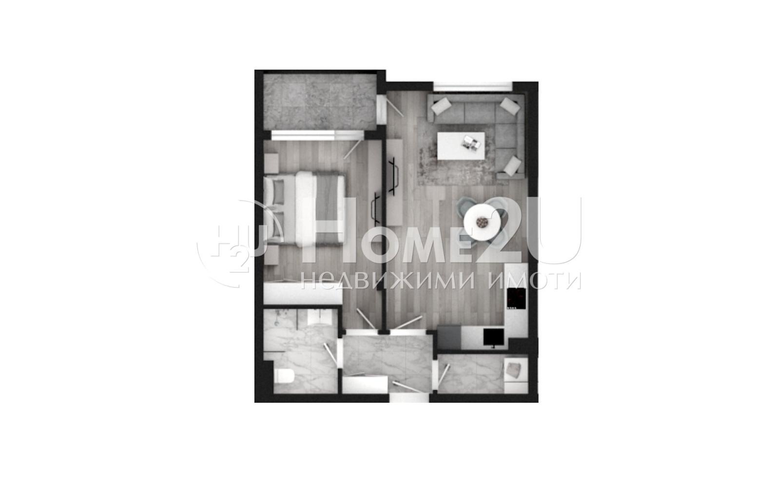 Продава 2-СТАЕН, гр. Пловдив, Кършияка, снимка 7 - Апартаменти - 53496496