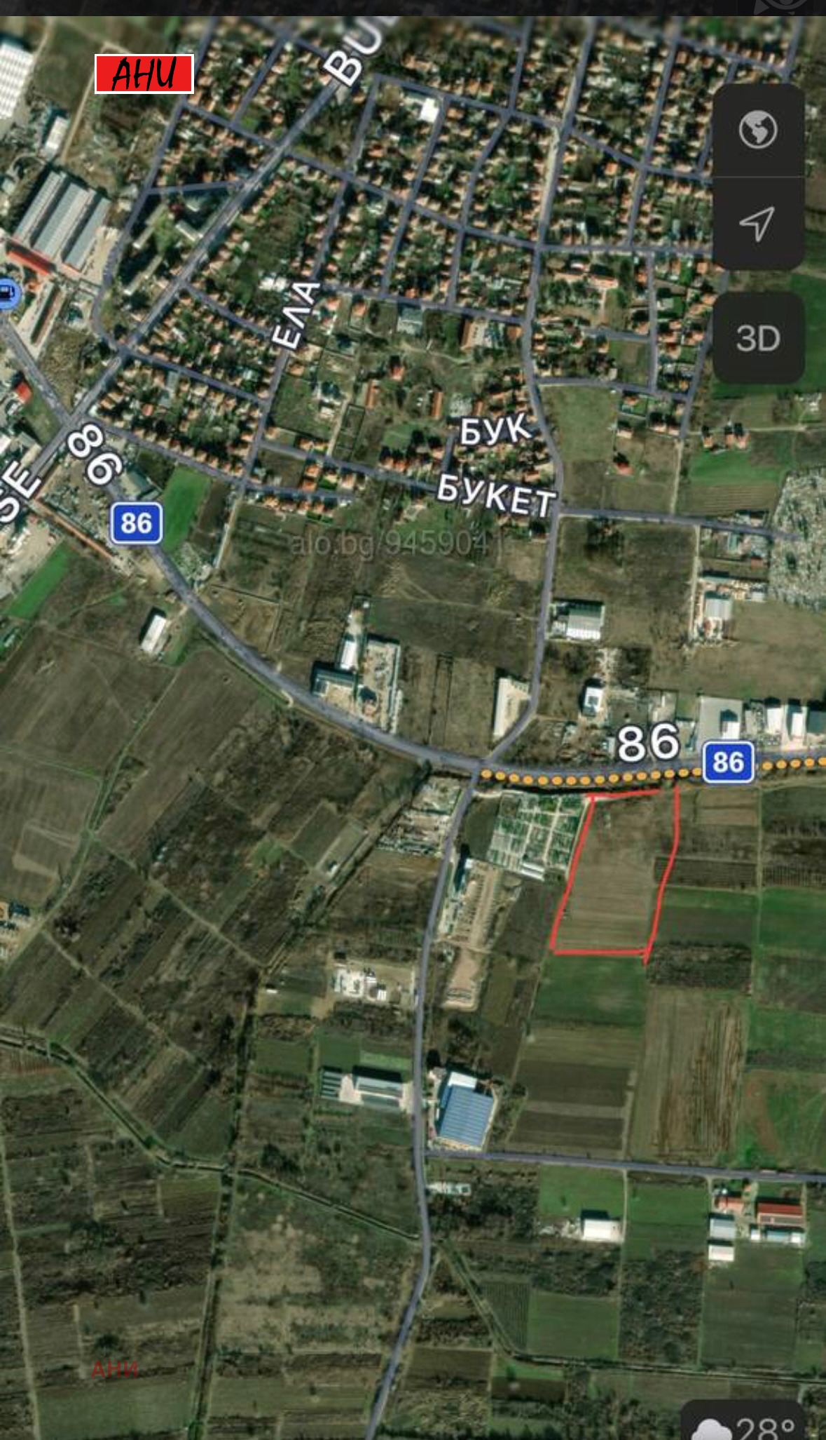 Продава ПАРЦЕЛ, гр. Пловдив, Индустриална зона - Юг, снимка 2 - Парцели - 53298729