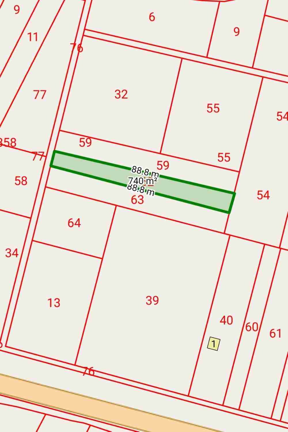 Продава ЗЕМЕДЕЛСКА ЗЕМЯ, с. Багренци, област Кюстендил, снимка 2 - Земеделска земя - 53617755