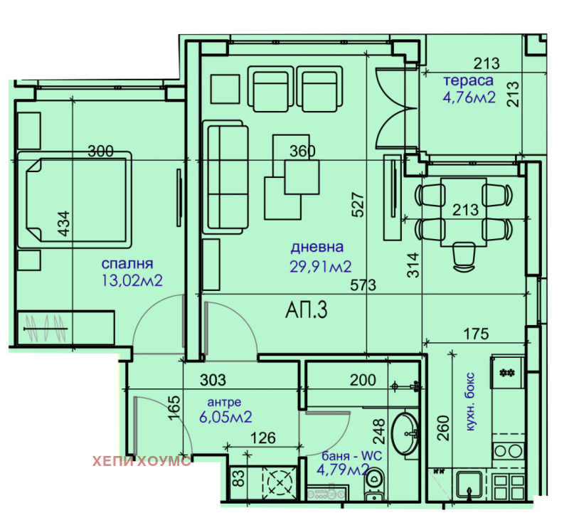 Продава  2-стаен град София , Княжево , 78 кв.м | 74082201 - изображение [2]