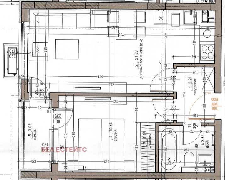 Продава  2-стаен град София , Малинова долина , 61 кв.м | 69956300 - изображение [3]