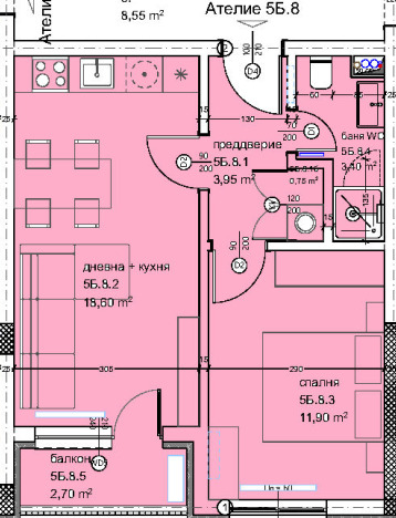 Til salgs  1 soverom Varna , Kajsieva gradina , 58 kvm | 97541389 - bilde [7]