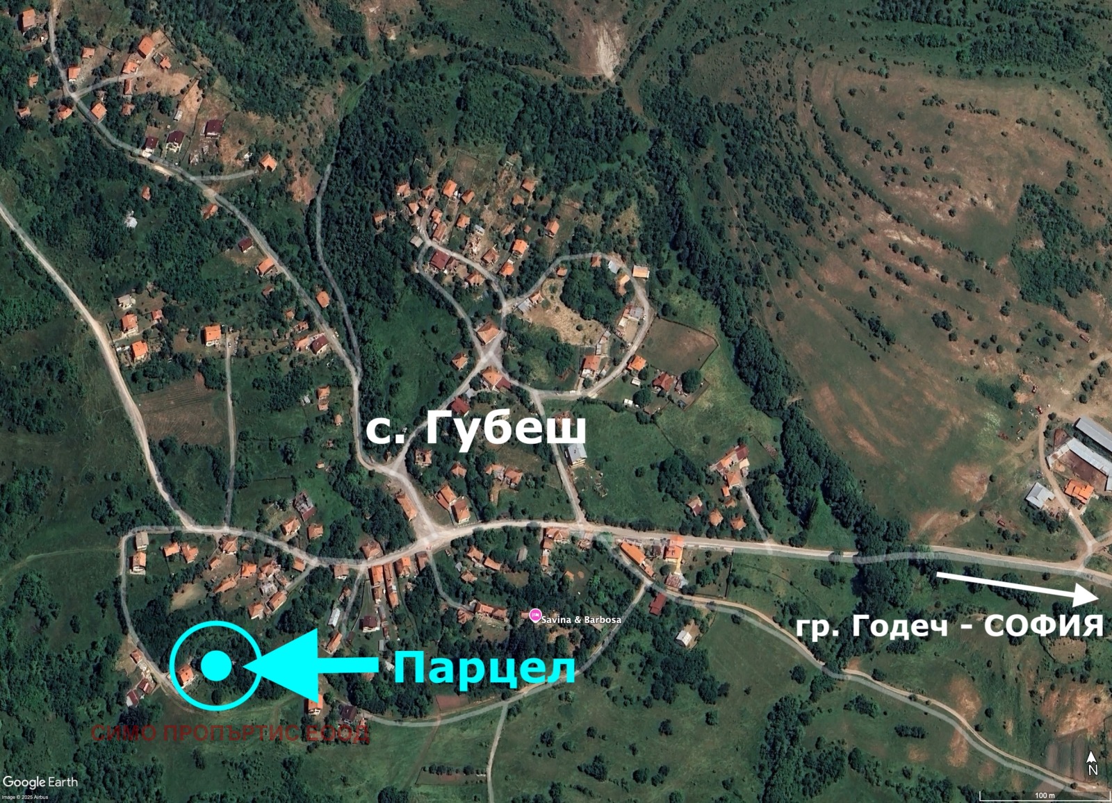 Продава ПАРЦЕЛ, с. Губеш, област София област, снимка 2 - Парцели - 52275469