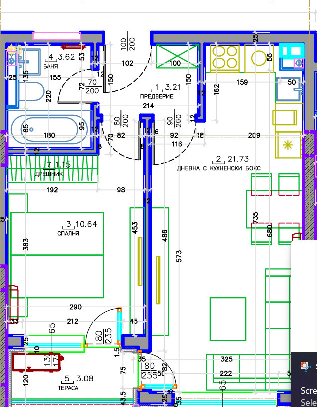 Zu verkaufen  1 Schlafzimmer Sofia , Malinowa dolina , 63 qm | 82829871 - Bild [4]