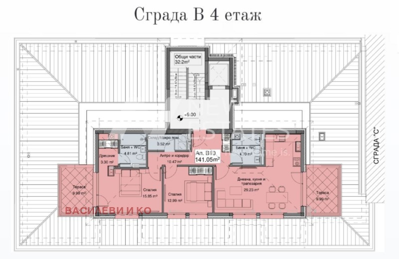 Продава 3-СТАЕН, гр. София, Бояна, снимка 12 - Aпартаменти - 48541116