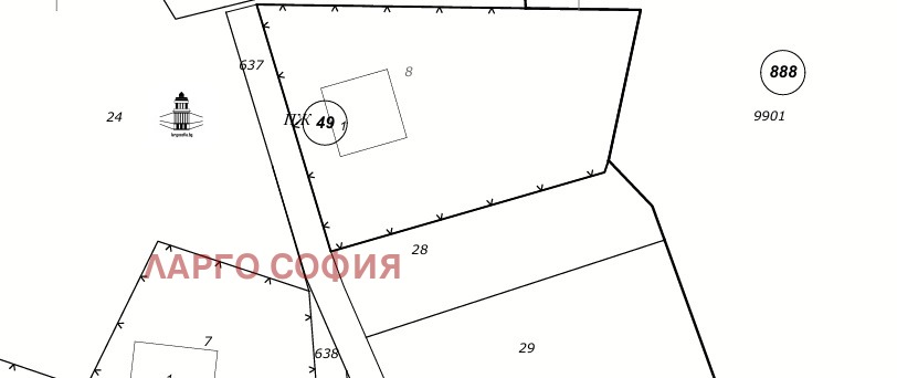Продава ПАРЦЕЛ, с. Владо Тричков, област София област, снимка 3 - Парцели - 56020893