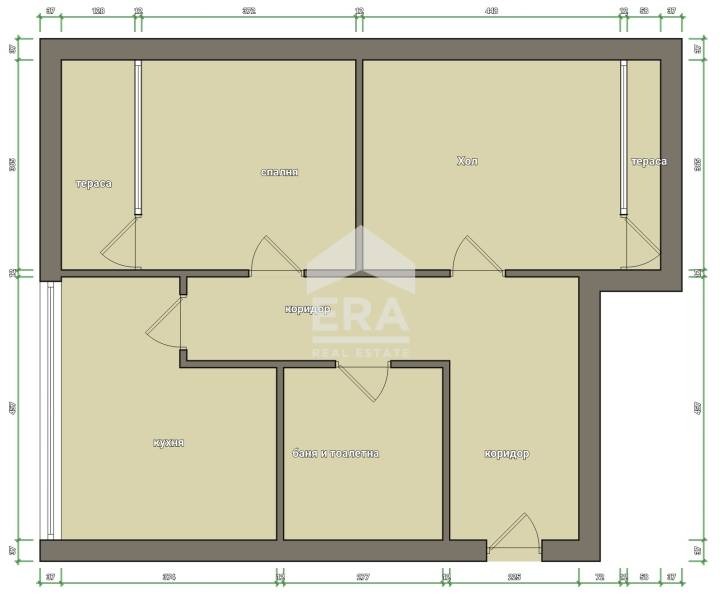 Продава 2-СТАЕН, с. Калипетрово, област Силистра, снимка 13 - Апартаменти - 53292348