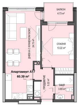 1 dormitorio Krastova vada, Sofia 1