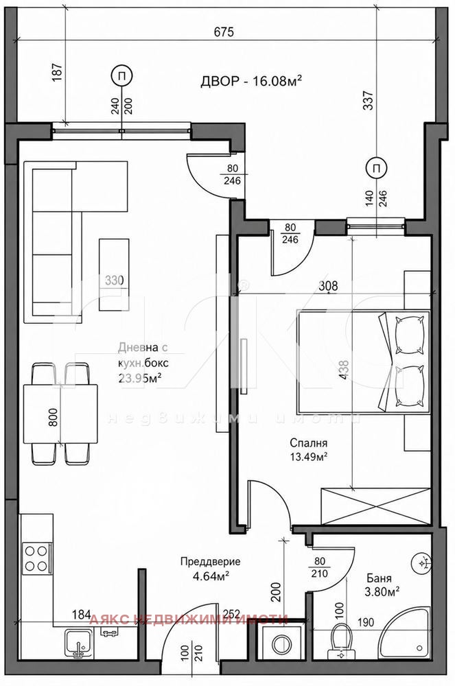 Продава 2-СТАЕН, гр. София, Малинова долина, снимка 3 - Апартаменти - 54353179