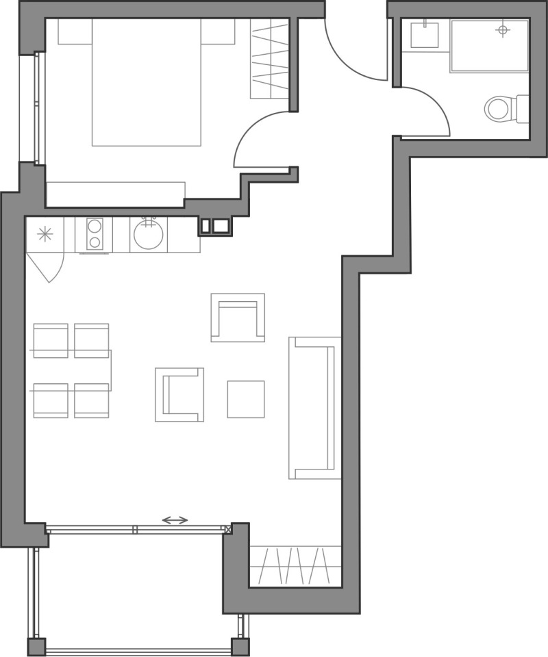 Продава 2-СТАЕН, гр. Бяла, област Варна, снимка 14 - Апартаменти - 52705010