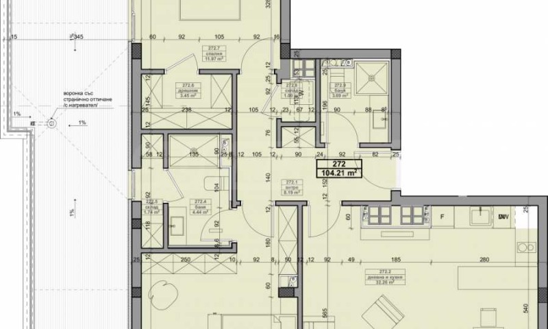Till salu  2 sovrum Sofia , Ljulin 5 , 165 kvm | 70313000 - bild [4]