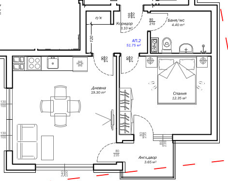 À venda  1 quarto Varna , Vazrajdane 3 , 60 m² | 37307642 - imagem [8]