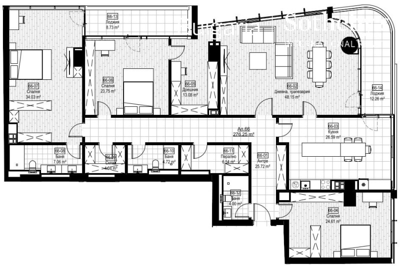 À venda  3 quartos Sofia , Mladost 3 , 331 m² | 52751150 - imagem [12]