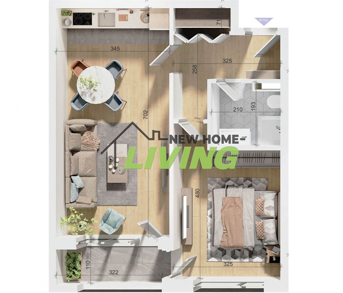 Продава 2-СТАЕН, гр. Пловдив, Тракия, снимка 11 - Апартаменти - 53340139