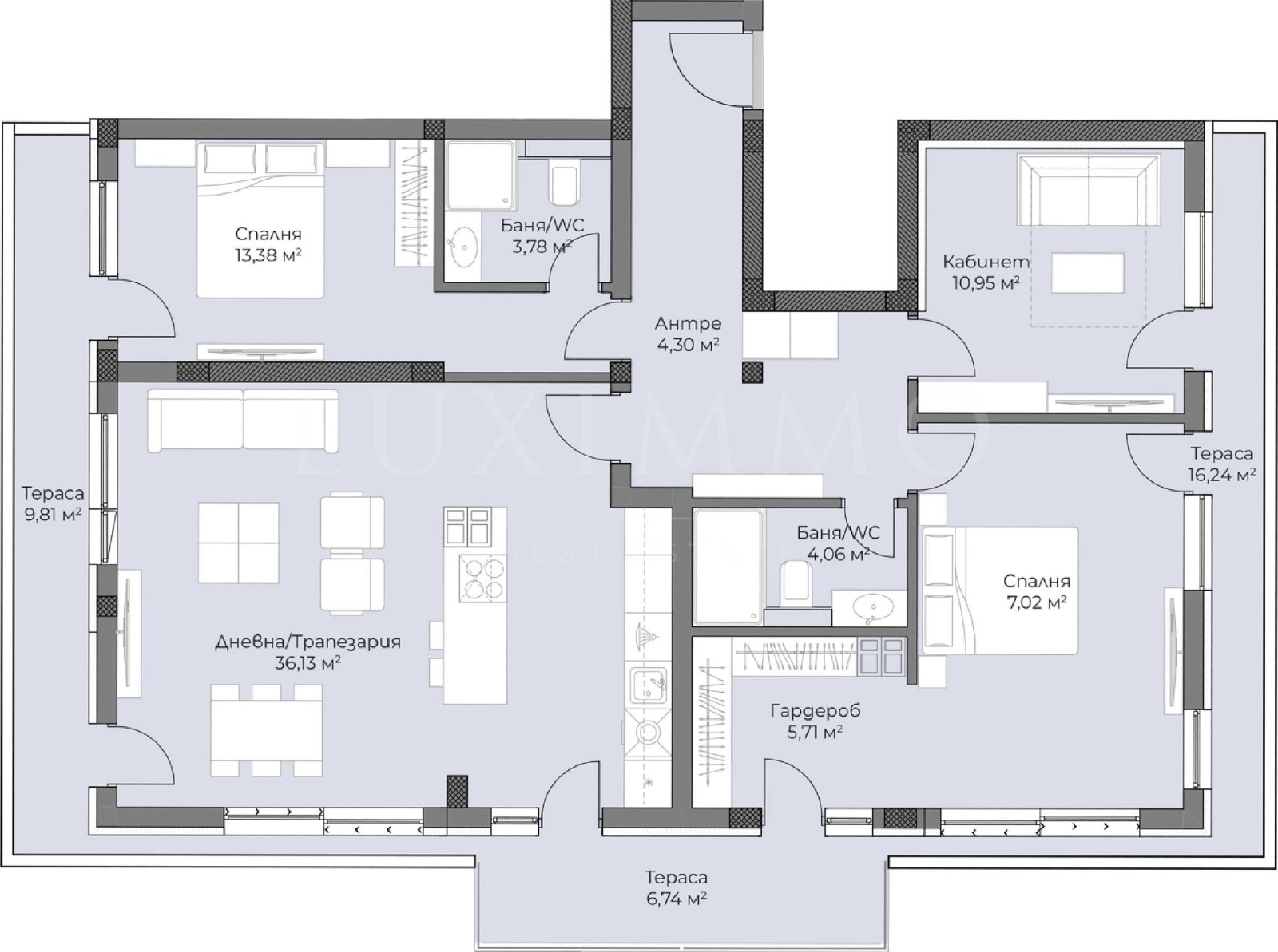 Продава 4-СТАЕН, гр. Пловдив, Христо Смирненски, снимка 7 - Апартаменти - 53982706