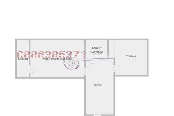 Продава 2-СТАЕН, гр. София, Люлин 8, снимка 6 - Апартаменти - 54000071