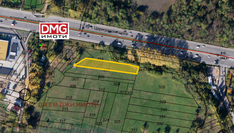 Продава ПАРЦЕЛ, гр. София, 7-ми 11-ти километър, снимка 2 - Парцели - 53281287