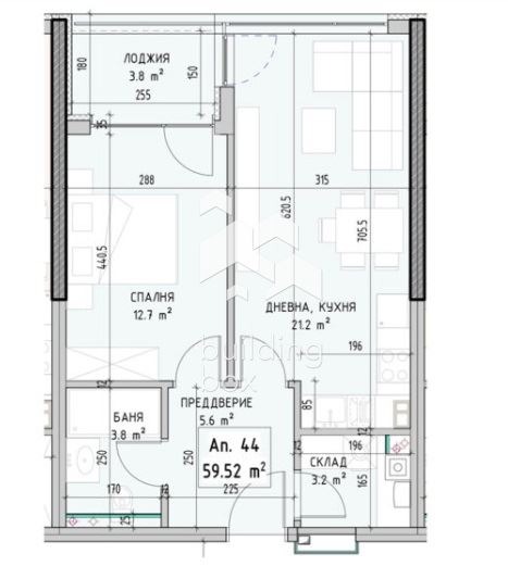 In vendita  1 camera da letto Sofia , Malinova dolina , 70 mq | 79922677 - Immagine [2]