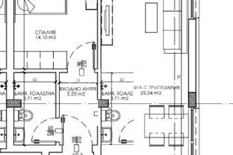 Till salu  1 sovrum Plovdiv , Belomorski , 67 kvm | 69685499 - bild [4]