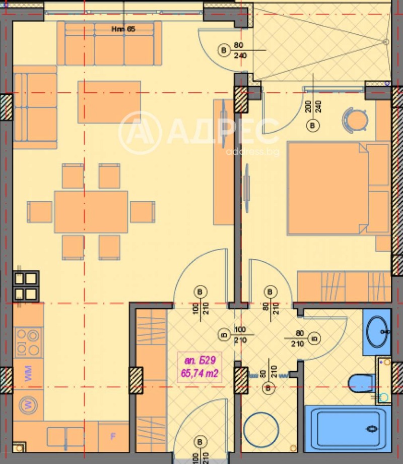 Продава 2-СТАЕН, гр. София, Манастирски ливади, снимка 3 - Апартаменти - 53148986