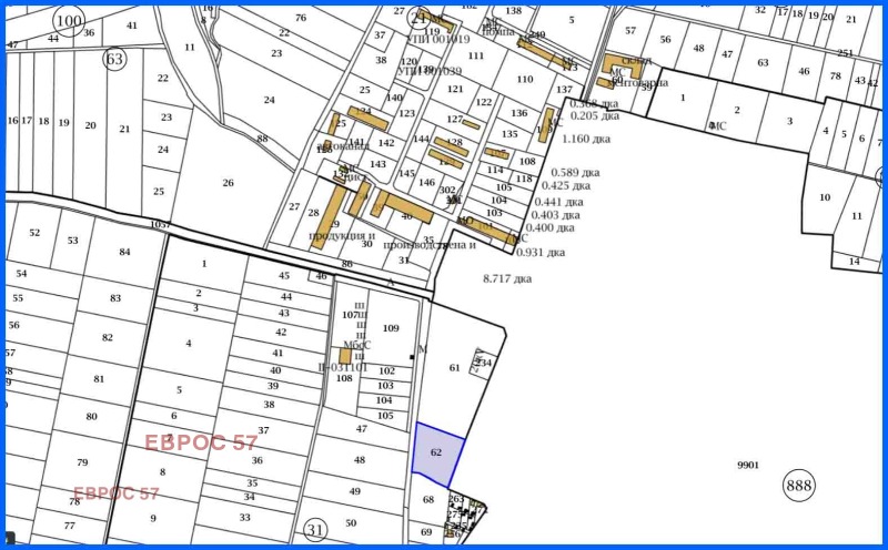 Продава  Парцел област Пловдив , с. Караджово , 574 кв.м | 99005102 - изображение [4]