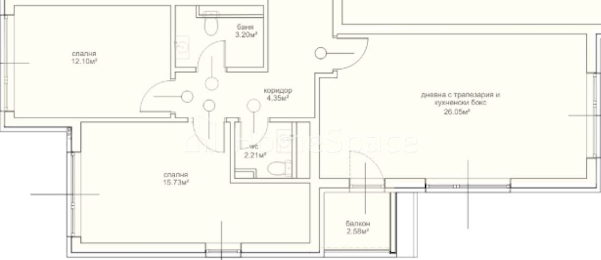 Продава 3-СТАЕН, гр. София, Овча купел 2, снимка 2 - Апартаменти - 53958594