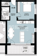 Продава 2-СТАЕН, град Варна, Виница • 108720 € / 212637.84 лв. • 68074954 2