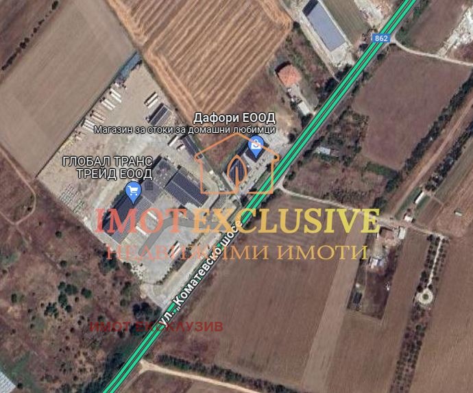 En venta  Trama Plovdiv , Industrialna zona - Yug , 6500 metros cuadrados | 20999310