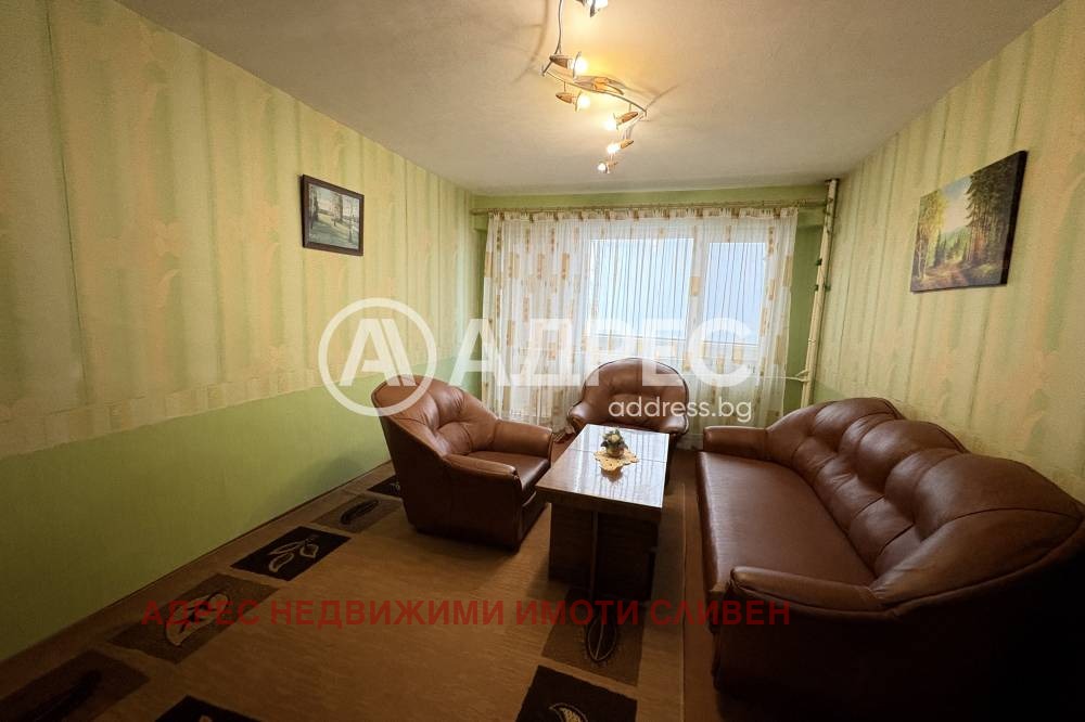 Продава 3-СТАЕН, гр. Сливен, Сини камъни, снимка 2 - Апартаменти - 56071179